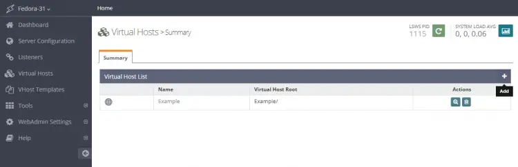 Virtual Hosts Summary