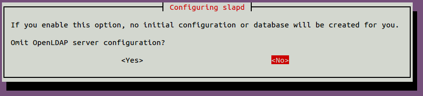 OpenLdap configuration