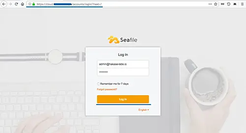 Seafile Login