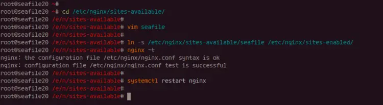 Install and Configure Nginx as a Reverse proxy for Seafile