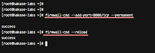 Configure the firewall