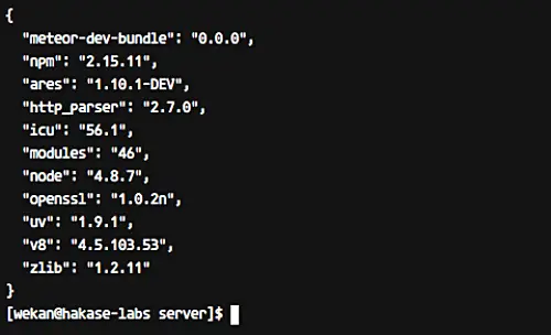 Install Wekan dependencies