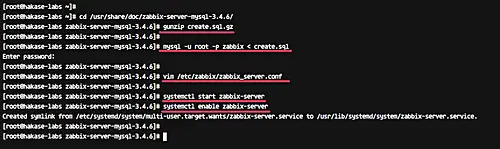 Import the database