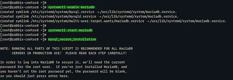 Install MariaDB