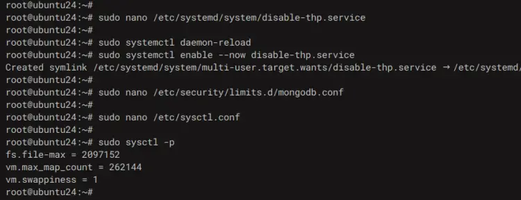 setup system