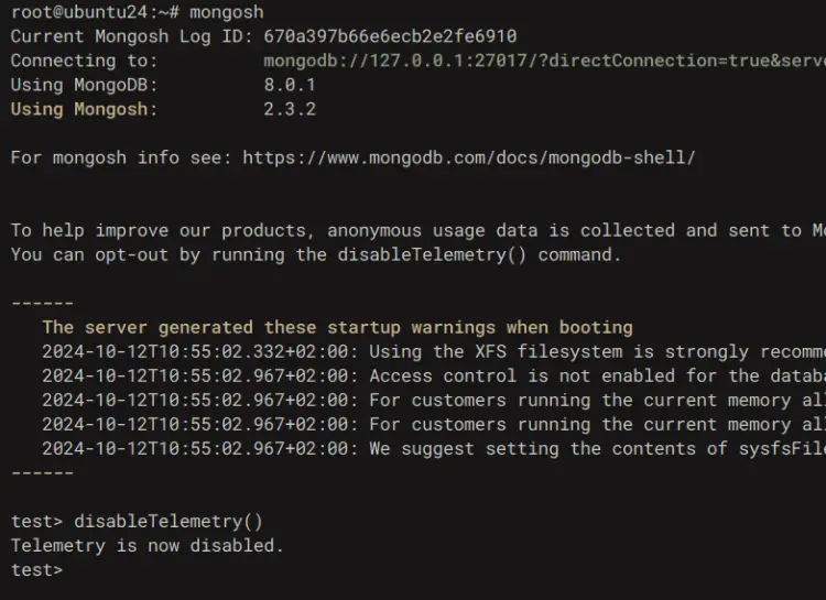 login to mongodb