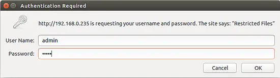 phpMyAdmin secured with .htaccess