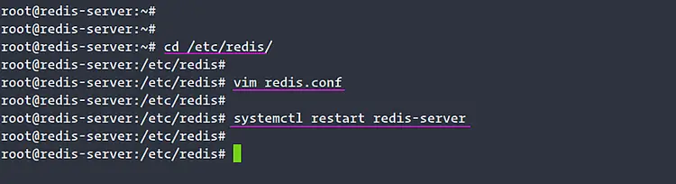 Edit Redis configuration