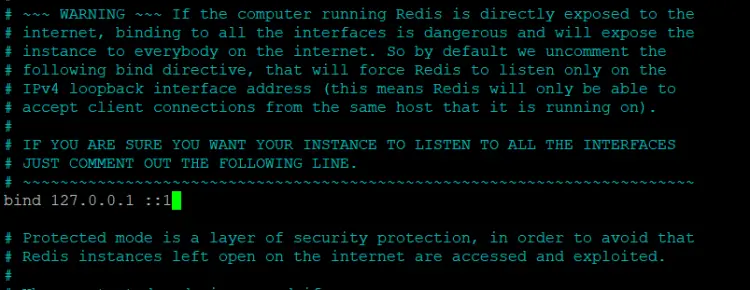 Bind Redis to localhost