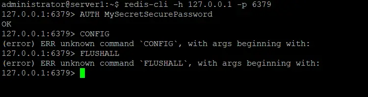 Testing Redis Rename Command