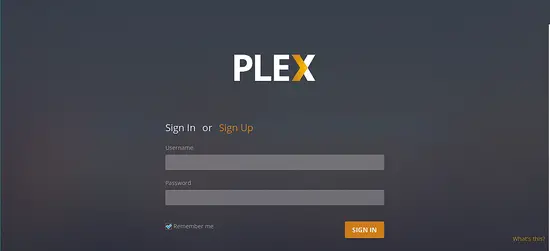 Plex Login