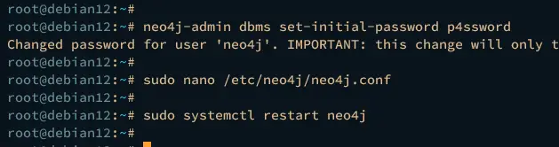 initial configuration neo4j