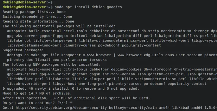 install dependencies