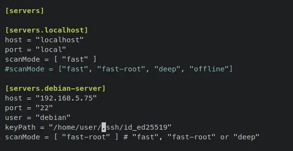 setup remote scan