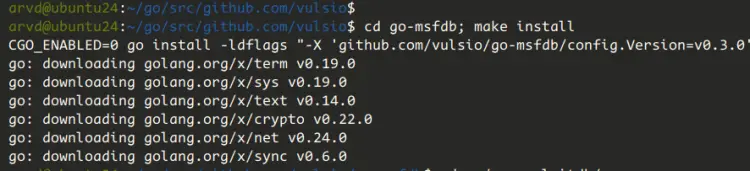 go-msfdb