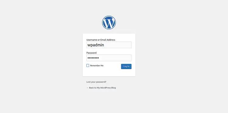 WordPress Login