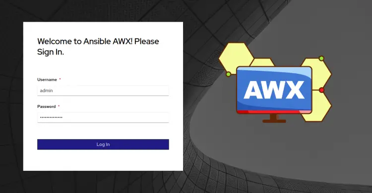 Ansible AWX Login