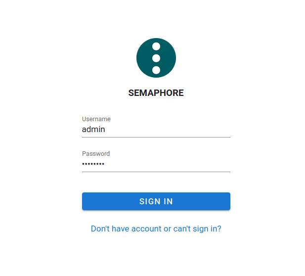login semaphore