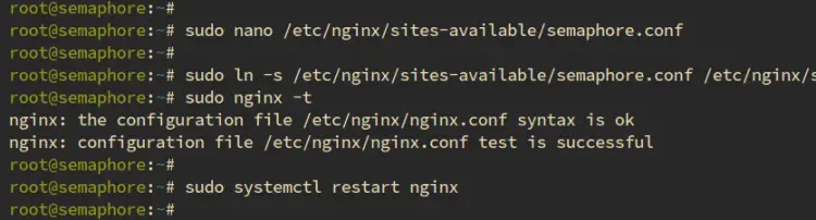 semaphore nginx