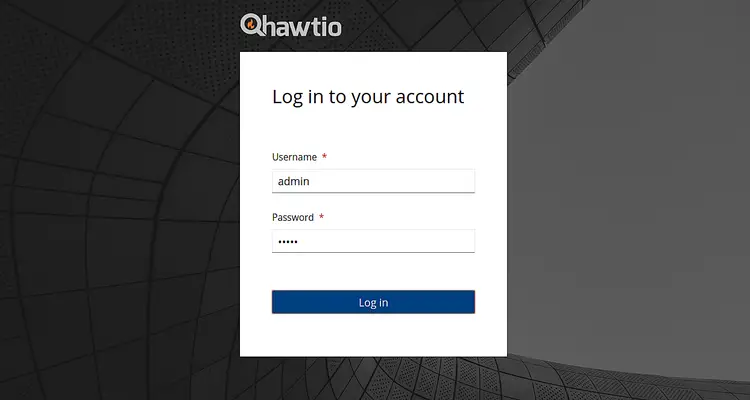 Hawt.io Login