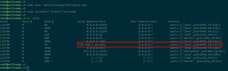 enable activemq web console