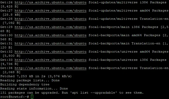 Updating