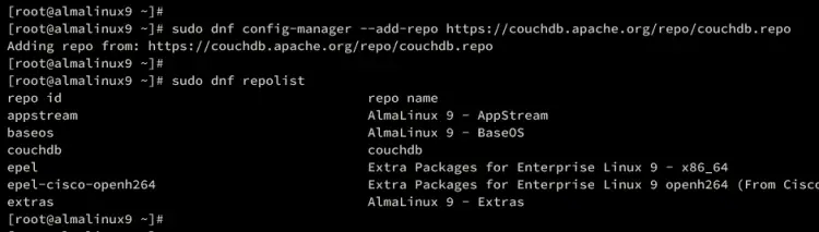 add couchdb repo