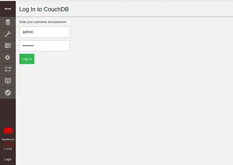 CouchDB Login