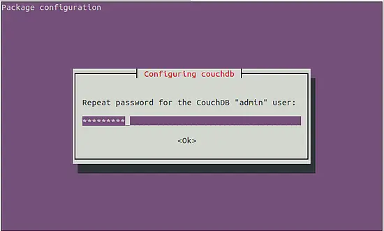 Repeat the password