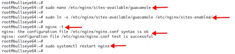 Set up Nginx as a reverse proxy Apache Guacamole