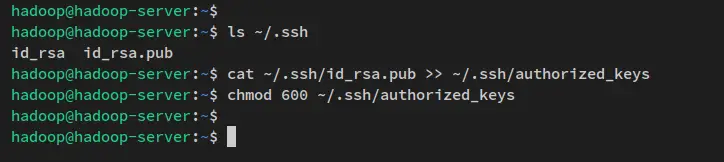 setup ssh password-less