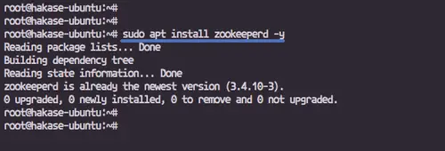 Install Apache Zookeeper