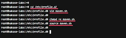 Setup Apache Maven
