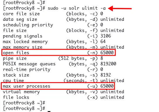 Setup Ulimit