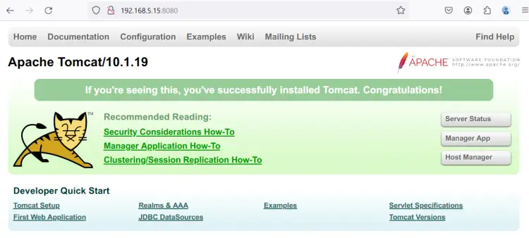 tomcat index