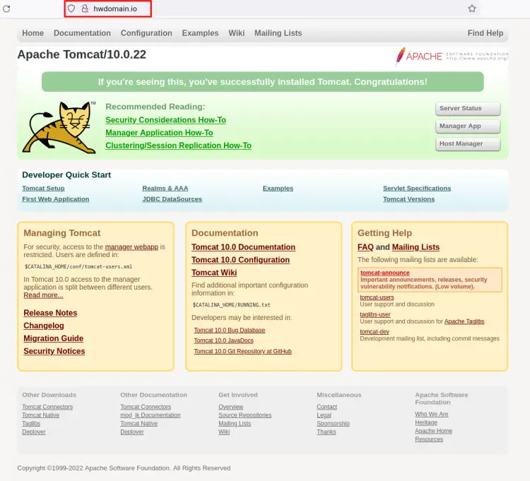 tomcat reverse proxy