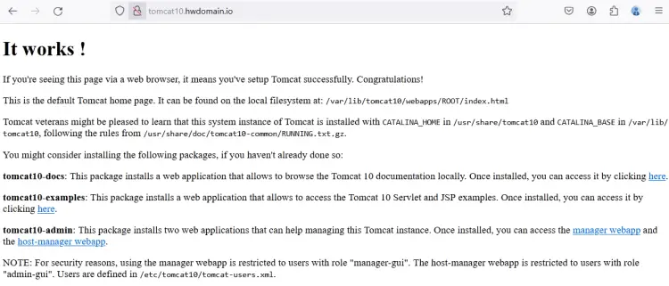 tomcat index