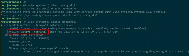 verify arangodb3