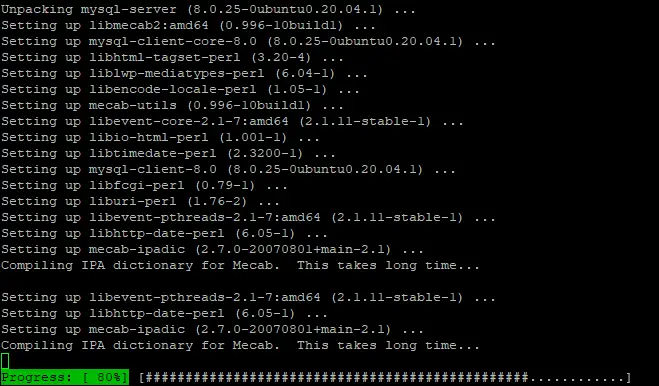 Install MySQL