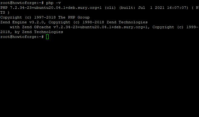 Check PHP version