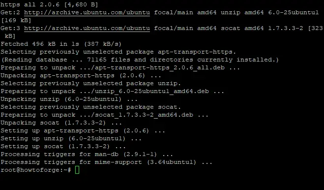 Install prerequisites