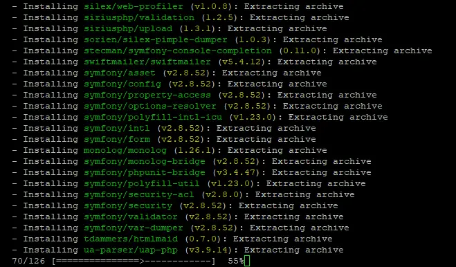 Install Bolt using composer