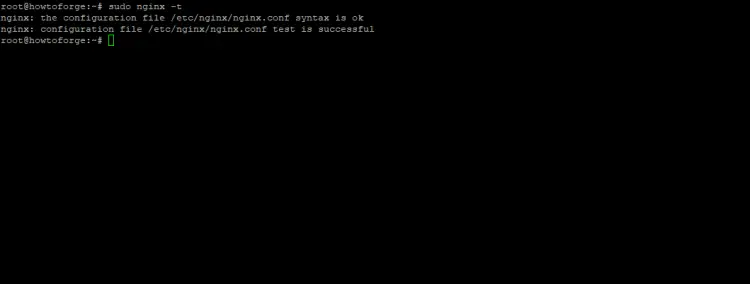 Check Nginx config