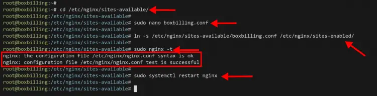 Setting up Nginx for BoxBilling
