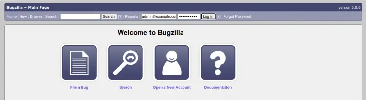 BugZilla Login