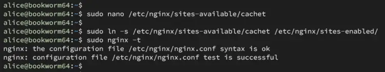 setup nginx