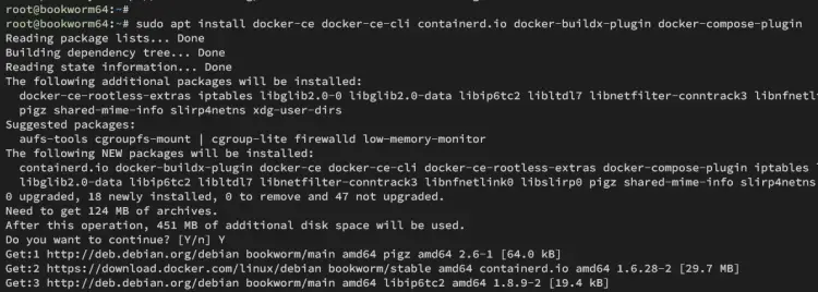 install docker 