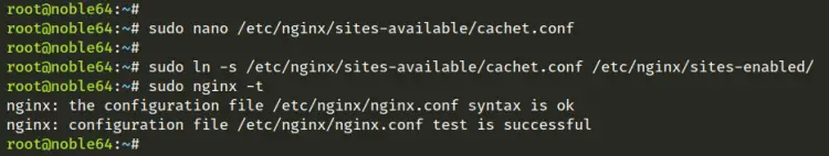 setup nginx