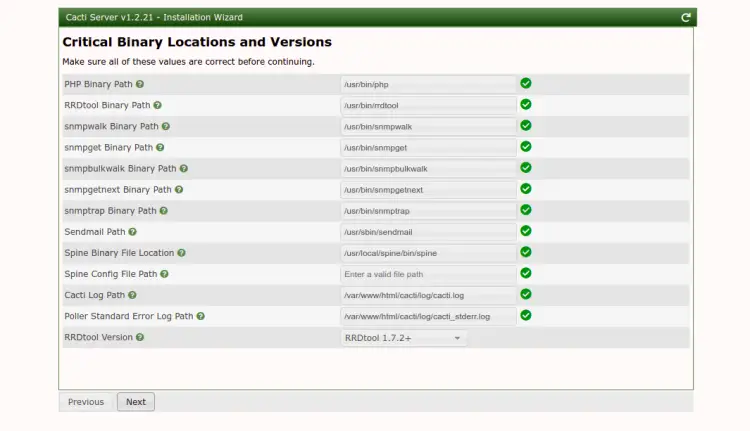 Binary locations