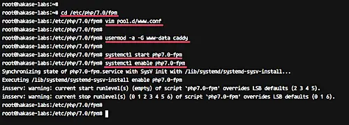 Install PHP and PHP-FPM 7.0